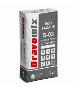 Мінеральна штукатурка ECO FAСADE S-03